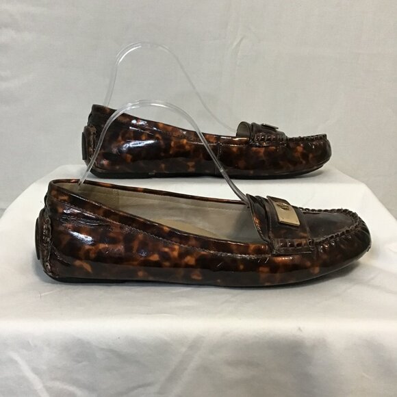 Vionic Syndey Patent Leather Tortoiseshell Loafer  Size 10 - Picture 5 of 12
